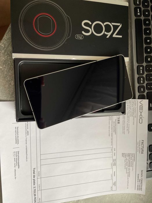 ZTE Nubia Z60S Pro Dual Sim, 12GB RAM, 256GB, 5G, Albastru Cyan