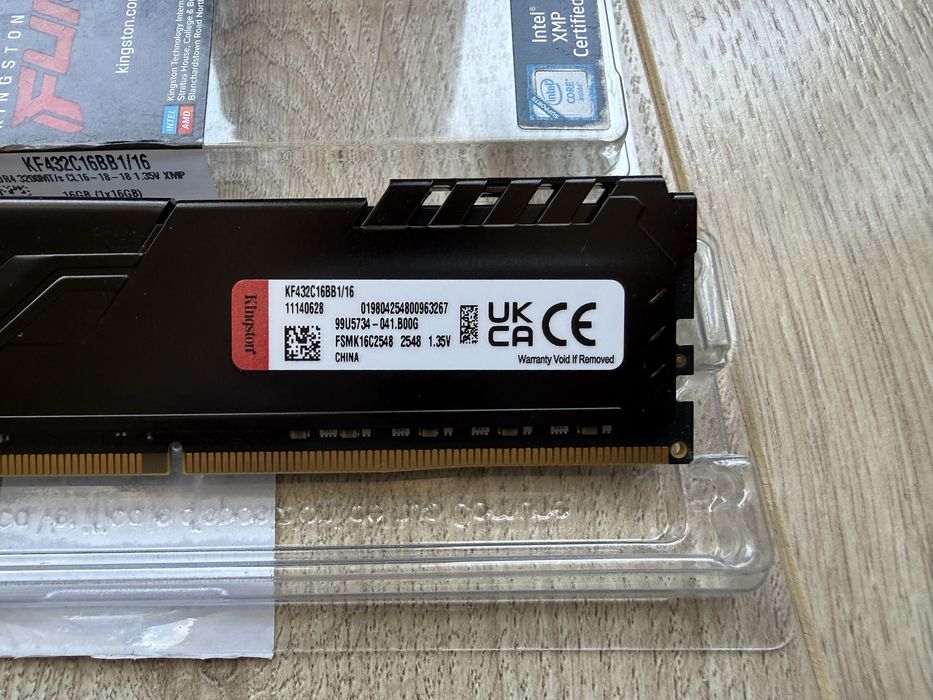 RAM памет 16GB DDR4 3200 Kingston FURY Beast за настолен/desktop PC