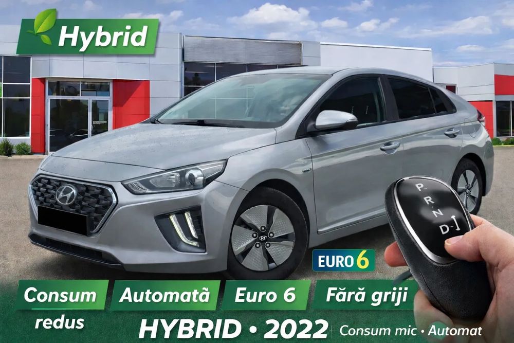 Hyundai IONIQ Hyundai Ioniq Hybrid 1.6 Benzină + Electric 2022 Euro 6 Automată