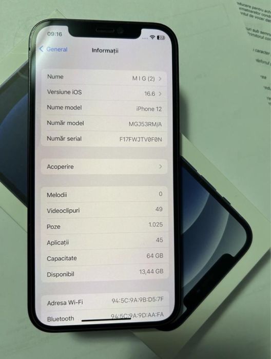 Iphone 12 - 64 gb