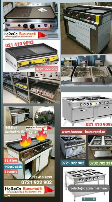 Gratar Gaz 70cm- 80cm profesional / Gratar 50cm Gaz / Grill Gaz 80cm /