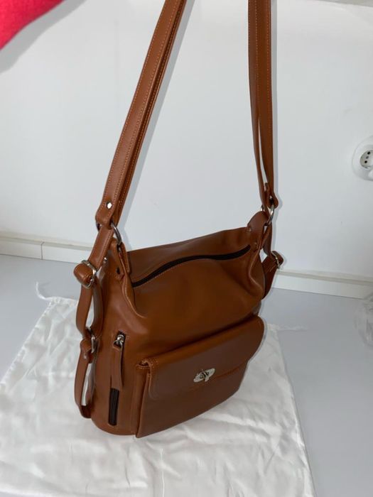 Geanta/ghiozdan piele