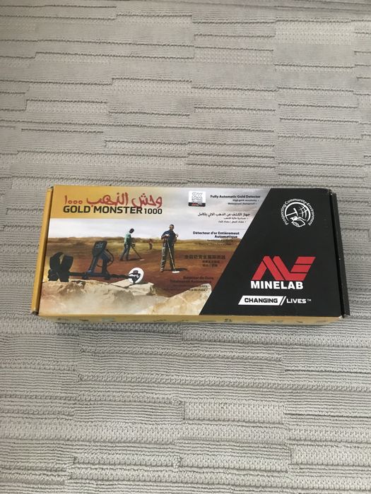 Продается металлоискатель голд монстер 1000