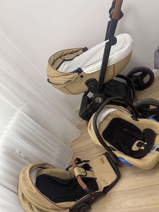 Krausman – Carucior 3 in 1 Topaz Lux Beige