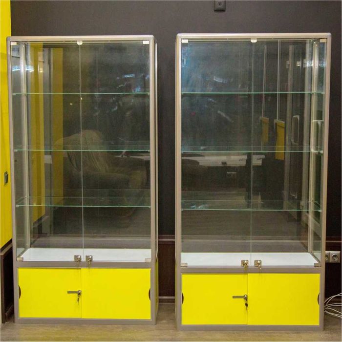 Прилавок витрина, стеклянная, metal oynaly vitrina va prilavkalar