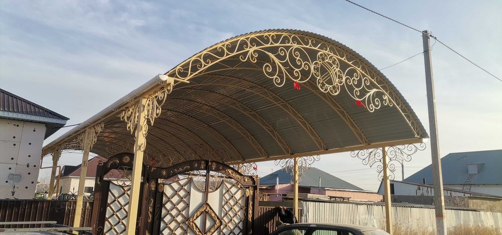 Арка Навес Хай тек варота жасаймыз 10% скидкамен хабарласыныздар,!