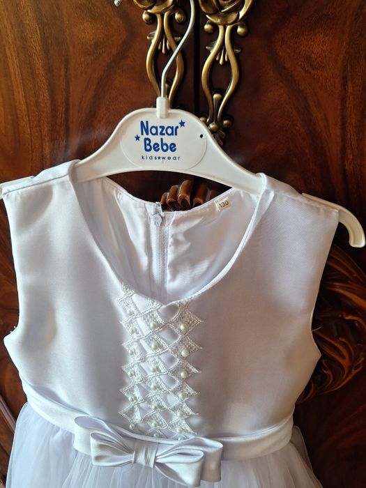 Детское платье с накидкой