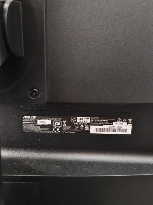 Геймърски монитор ASUS TUF Gaming VG249Q. 23.8", Full HD