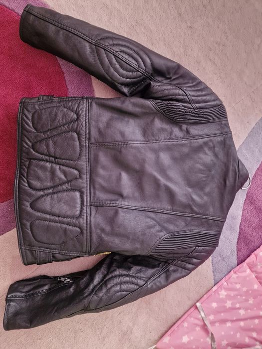 Дамско Мото Кожено Яке