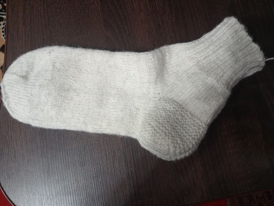 Носки шерсть ручная вязка