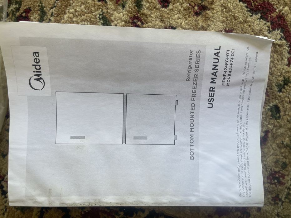 Холодильник midea