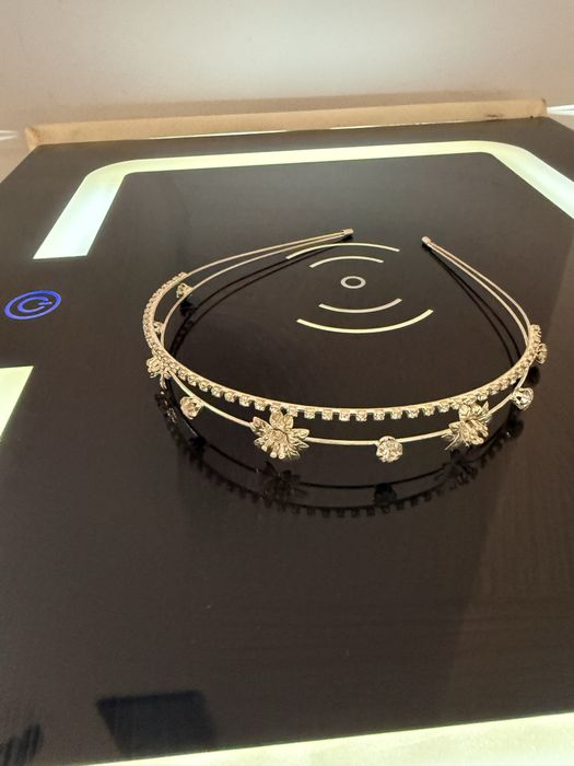 Diademă coroniță elegantă cu cristale  Meli Melo Paris