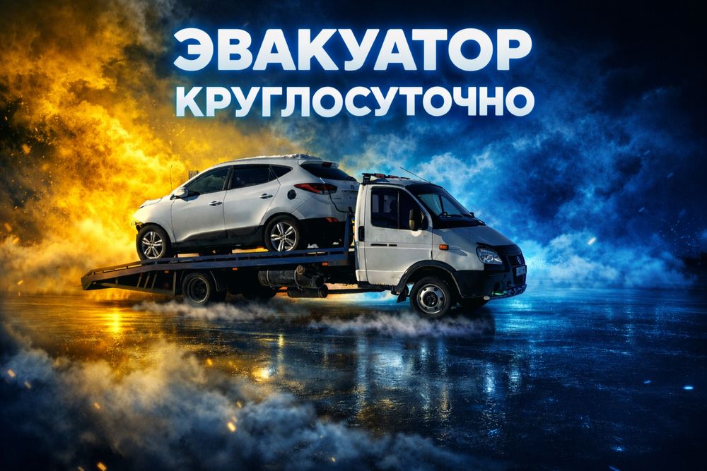 Эвакуатор Актобе 24/7