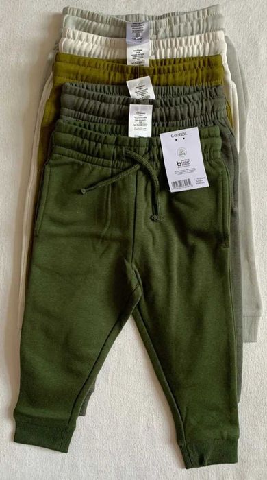set 5 pantaloni vatuiti 1-1.5, 1.5-2 2-3 3-4 6-7 ani /86 92 98 104 122