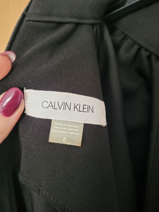 Rochie neagra Calvin Klein