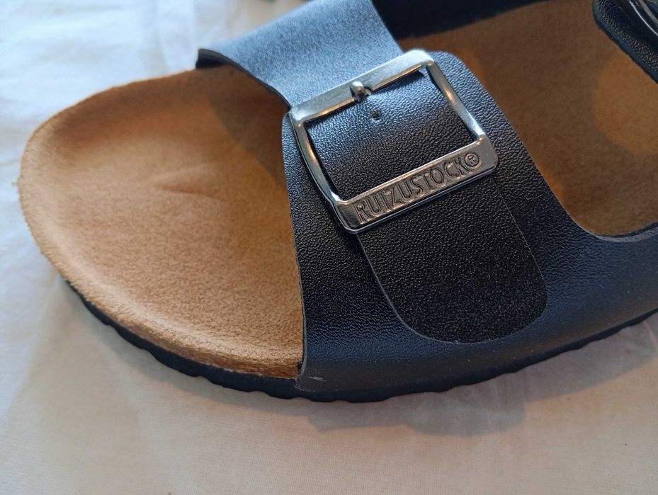 НОВИ анатомични кожени мъжки сандали 45 номер