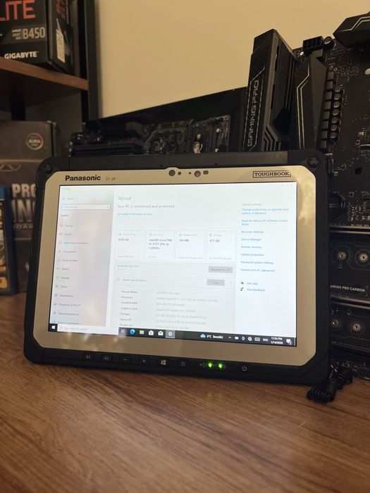 Таблет Panasonic ToughBook CF-20, i5-7Gen, 8GB RAM, 512GB SSD,Lan,Star