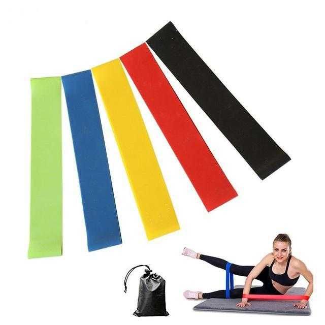 Резинки (мини-петли) для фитнеса, набор в чехле