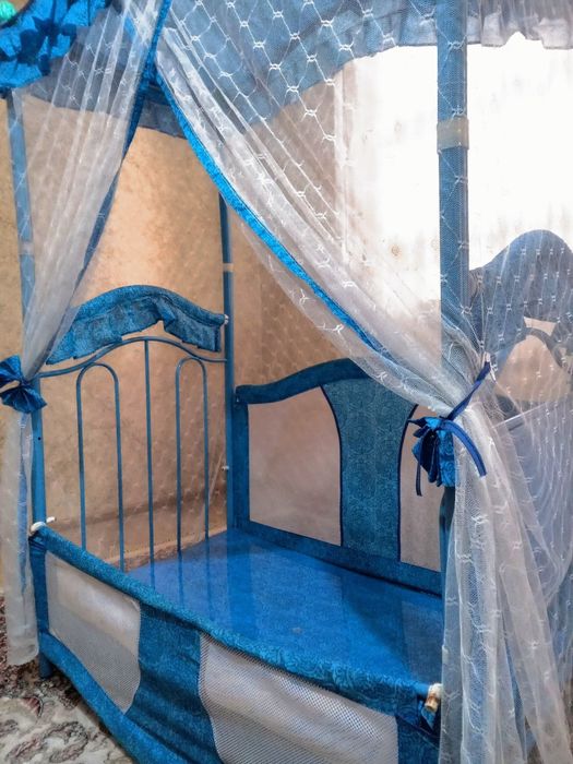 Детская колыбель 2в1