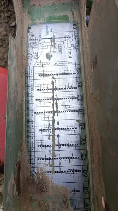 Semanatoare porumb 4 randuri Nodet