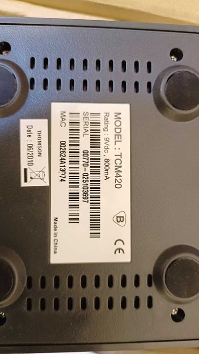 Модем Thomson (DOCSIS)