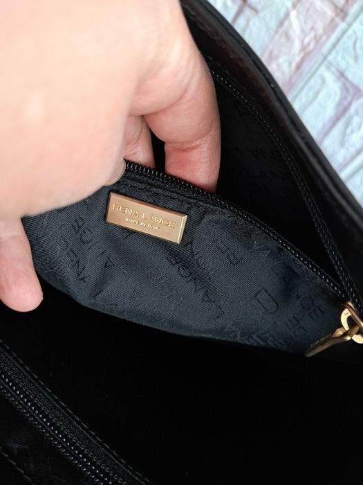 дамска чанта,черна кожена чанта-естествена кожа