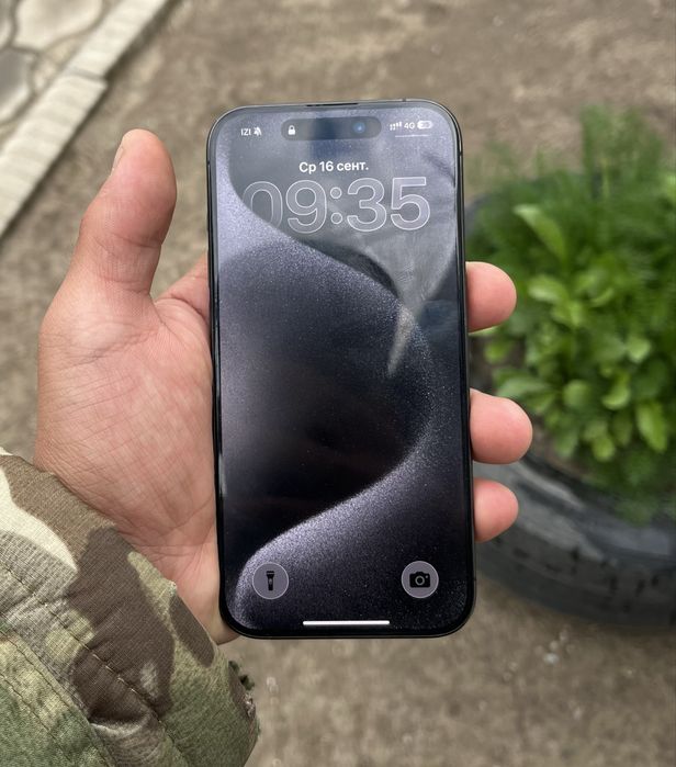 iPhone 15 Pro Black Titanium, 256 GB