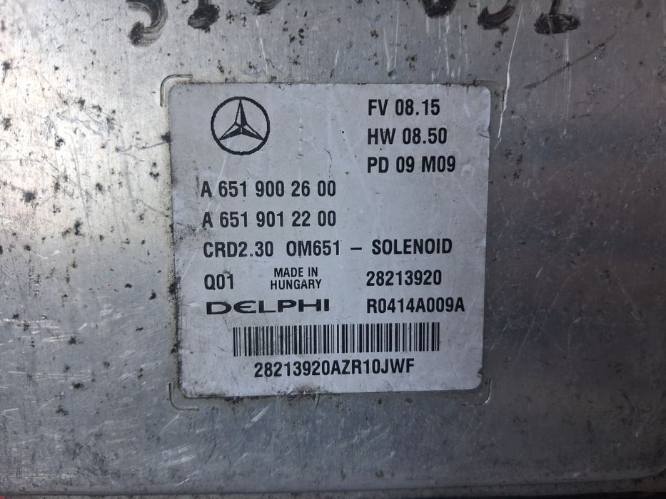 Компютър двигател Mercedes Sprinter 651