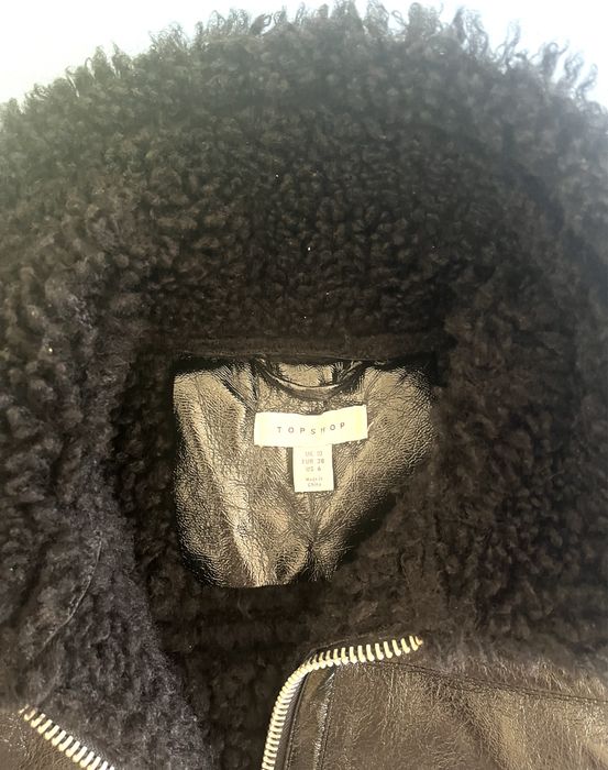 Зимно кожено яке Topshop S р-р