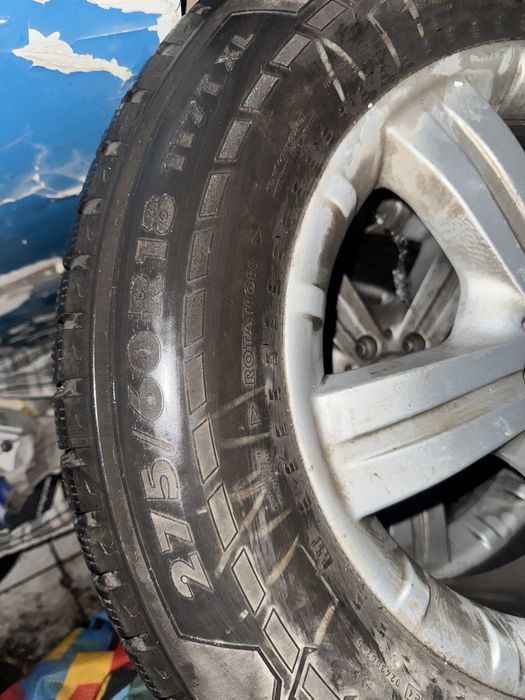 Зимние шины с дисками от mercedes gl500