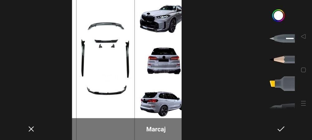 Pachet Aero BMW X6 G06. X5 G05.  X5 G05 LCI