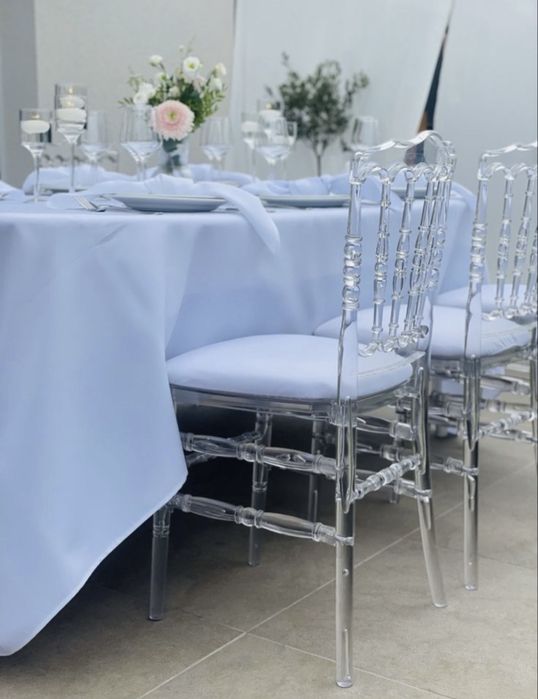 Аренда прозрачных стульев