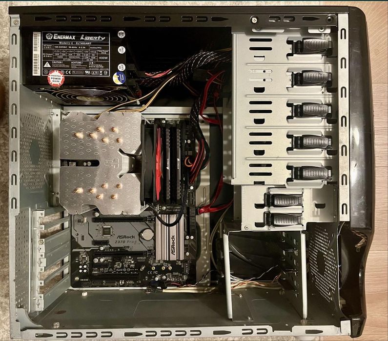PC placa de baza Z370 procesor intel i5 8400 16Gb 3200MHz DDR4 SSD
