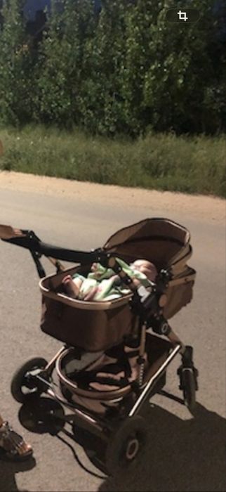 детский коляска 2в1