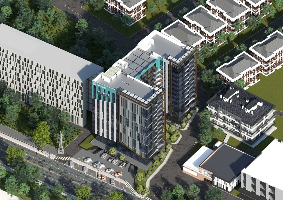 Yu   Офис 60м2 на 7 этаже БЦ Терминал, улица Паркентская