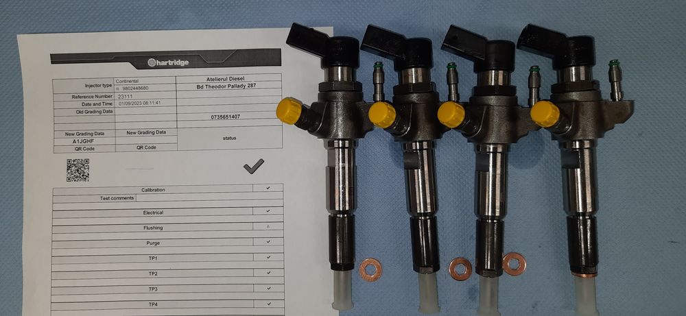 Vand injectoare reconditionate ford 1.6 continental