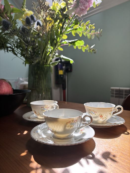 Порцеланови чаши - 3 бр сет