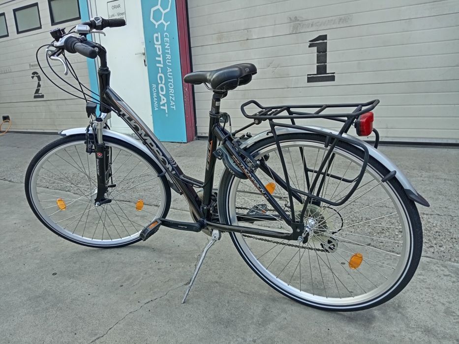 Vând bicicleta Thompson din aluminiu pentru damă