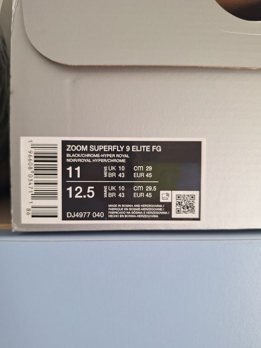 Бутонки Nike mercurial superfly 9 45