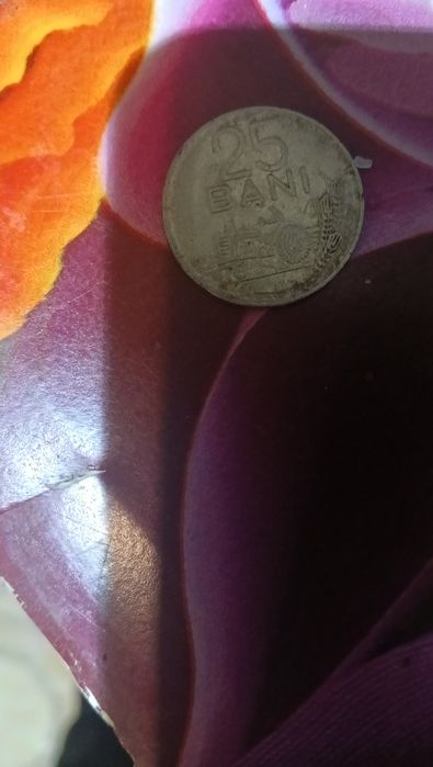 Monedă 25 bani Ceaușescu 1966