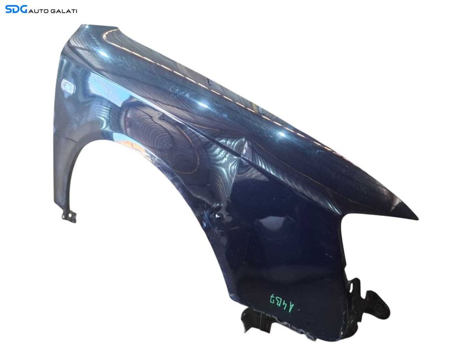 Aripa Dreapta Fata cu Imperfectiuni Ondulatii Audi A4 B7 2004 - 2008 Culoare Albastru Inchis [LC0378]