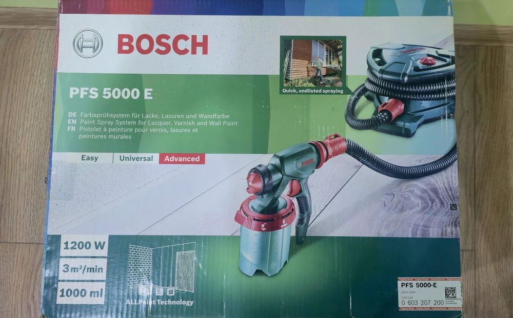 Краскопульт (краскораспылитель) Bosch PFS 5000 E (Оригинал)
​Продам са
