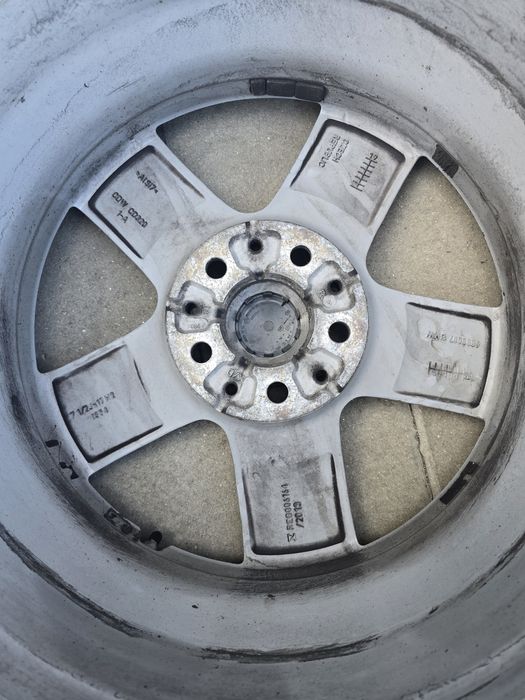 Джанти 17 цола с зимни гуми