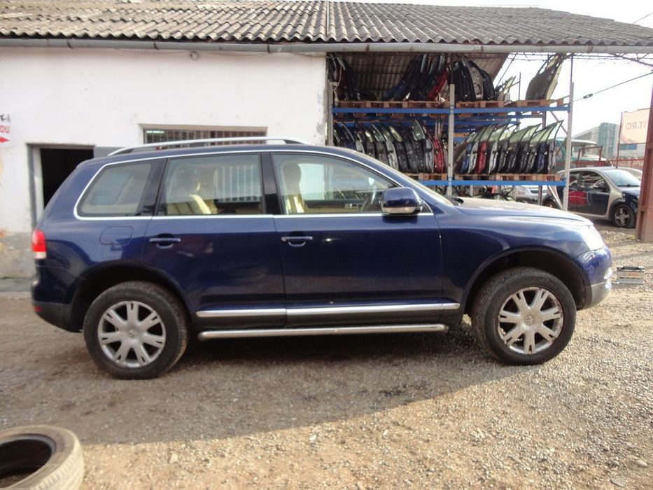 Usa Dreapta Fata Volkswagen Touareg 7L 2003 - 2006 SUV 4 Usi Bleumarin (376)