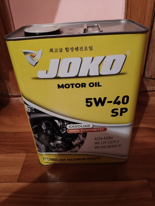 Продам моторное масло Joko 5w40