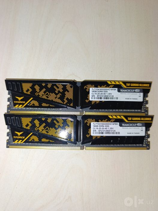 TeamGroup DDR4 16GBx2 3200Mhz
