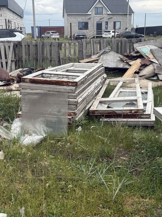Окна двери из дерево поддоны
