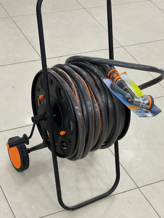 Шланг+барабан шиланка катушка 50мт