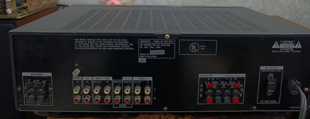 Amplifier Sony str d 315