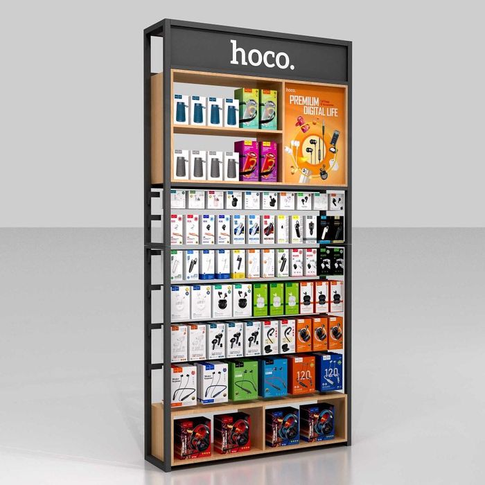 Търговско оборудване / обзавеждане / Стелажи